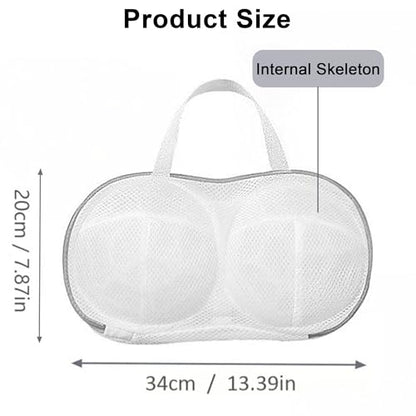 Bra Washing Bag Mesh Laundry Bags for Delicates Reusable Washable Lingerie Bags for Washing Machine Travel Laundry
