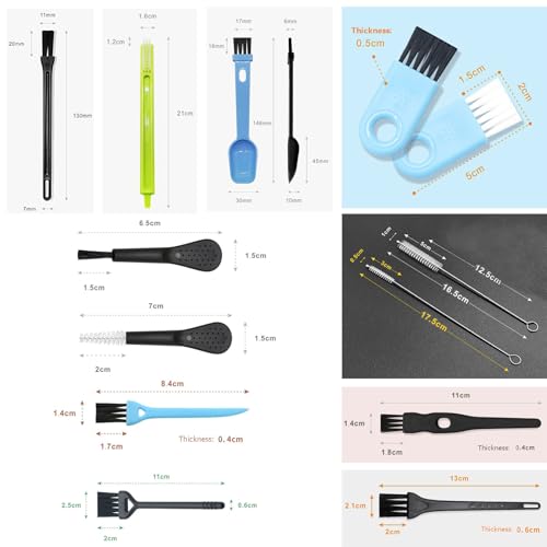 Mini Keyboard Cleaning Brushes Kit, 12 Pcs