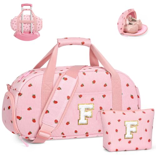 YOOLIFE Travel Duffle Bag for Girls Birthday Gifts, Kids Dance Bag, Pink F - color: Pink, style: F