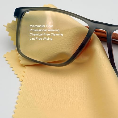 AAwipes Eyeglasses Cleaning Cloth Glasses Cloths 5.5"x5.5" 100pcs Yellow - color: Yellow