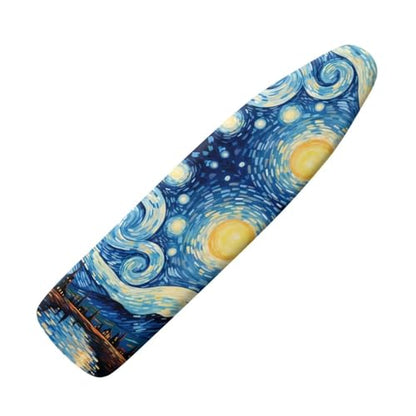Flashideas Starry Night Ironing Board Cover and Pad- 52" x 13" Iron Board Cover with Padding Fits Standard Size, Iron Board Cover Accessories - color: Starry Night