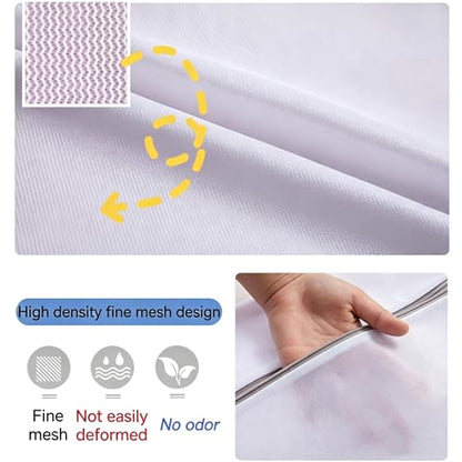 4Pcs Large Mesh Laundry Bags（2L,2XL）Laundry Bags Mesh Wash Bags