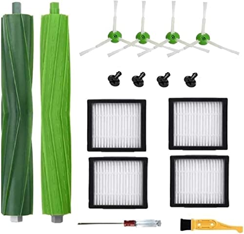 Replacement Parts for iRobot Roomba i3 i7 i6 i8 I, E & J Series Vac - size: 1+4+4