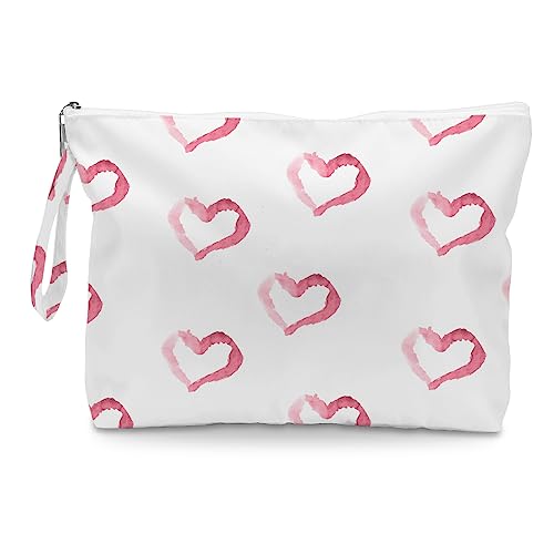 Fokongna Love Heart Travel Gifts Wet Bag, For Swimsuit Travel Toiletry Bag Waterproof Large Capacity for Women Girls Mom Sister Friends Travel Gifts - color: Heart15