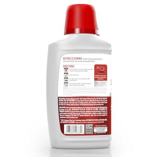 Hoover Oxy Portable Spot Cleaner Solution, 32 oz., Fresh Air Scent, Portable Cleaning Solution, Removes Tough Colored Stains from Carpet and Upholstery, Designed CleanSlate Spot,(Pack of 2) - size: 32 Fl Oz (Pack of 2)