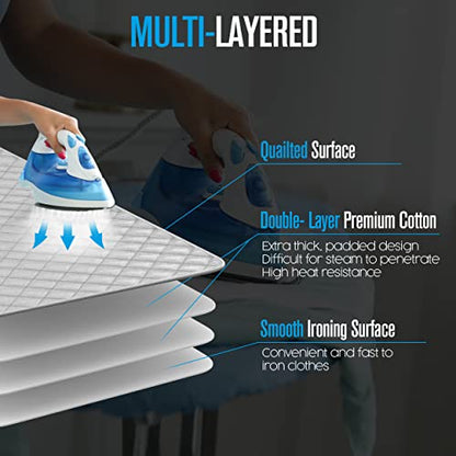 Ironing Mat, Ironing Pad, Iron Mat, Iron Pad, Dryer Top Protector, 33 x 17