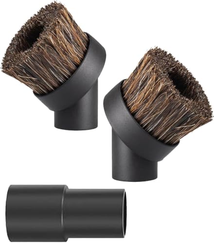 3PCS Horse Hair Brush Vacuum Attachment Set For Shark Vacuum Attachment - style: 3Pack for Shark Vacuum Brush Attachment