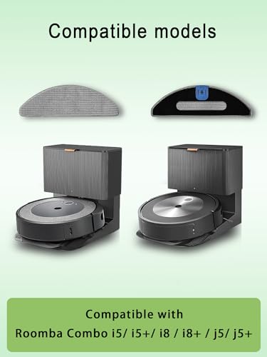 Vacuum Mop Pads for iRobot Roomba Combo j5+/j8+/i3+/i5+/i8+ Series - color: 6 Pack for J5&I5