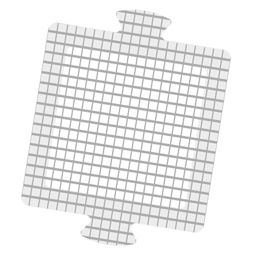 25 Pack, Disposable Shower Drain Hair Catcher Mesh Stickers,Disposable Hair Drain Catcher. (4.1inch Square)