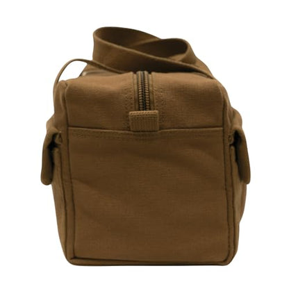 Rothco GI Style Mechanics Tool Bag, Heavy-Duty Canvas Tool Storage - color: Work Brown