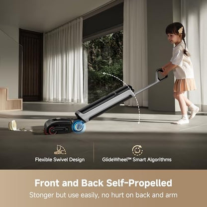 dreame H15 Pro Heat Wet Dry Vacuum and Mop, 185°F Hot Water Floor Cleaning
