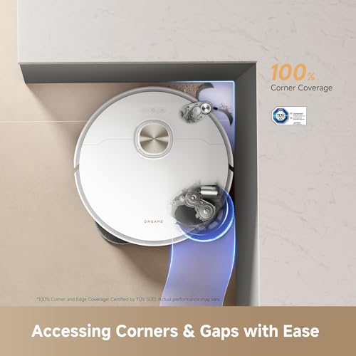 dreame L60 Ultra PE Robot Vacuum and Mop with 220+ Object Recognition - color: White, size: L60 Ultra PE