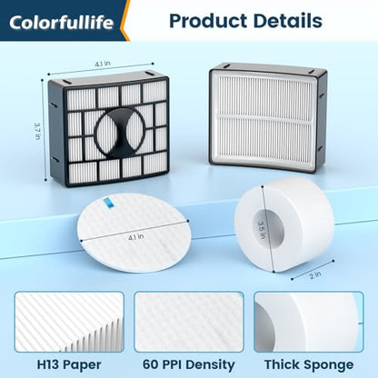 Vacuum Filter Replacement for Shark Rotator Duo Clean Powered Lift Away Vac
