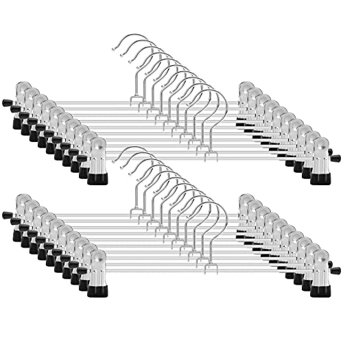 Pants Hangers with Clips Skirt Hangers for Women 30Pack - size: 30pack