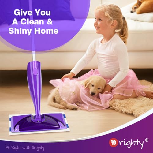 Orighty Mop Pads Refill Compatible with Swiffer Wet Jet Mop, 48 Count