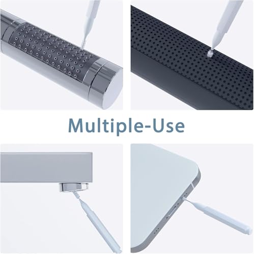 Lumkew Shower Head Cleaning Brush for Small Hole, White