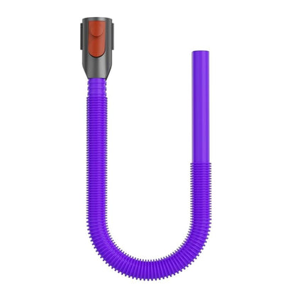 Flexible Dryer Vent Lint Vacuum Attachment Hose for Dyson V15 V12 V11 V10 V8 V7 Gen5, Compatible Crevice Nozzle Lint Removal Tool, Dryer Cleaner Kit for Cordless Vacuum Cleaners﻿