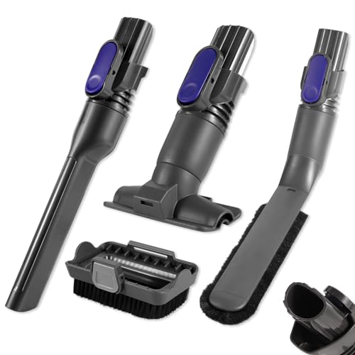 IX141 Vacuum Crevice Tool Brush Replacement Parts Compatible with Shark Pet Cordless Stick IZ162H IZ361H IX140 IX141 IZ140 IZ142 UZ145 Removable Two-in-one Tool Brush Attachments for D-Shaped Vacuum