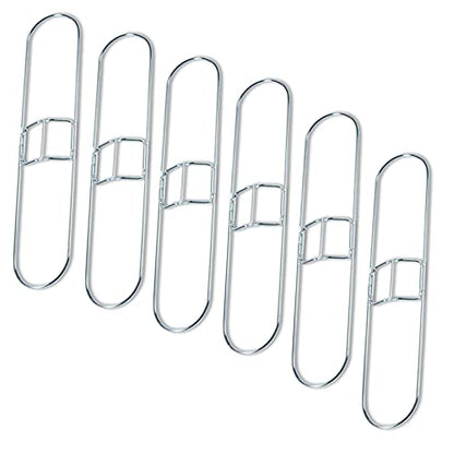 KLEEN HANDLER Commercial 24-Inch Clip On Dust Mop Frame, Pack of 6 - color: Steel Frame - 24 Inch, size: 6 Pack