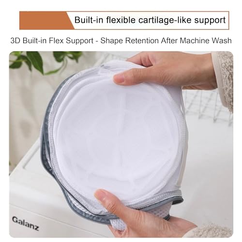 Bra Washing Bag Mesh Laundry Bags for Delicates Reusable Washable Lingerie Bags for Washing Machine Travel Laundry