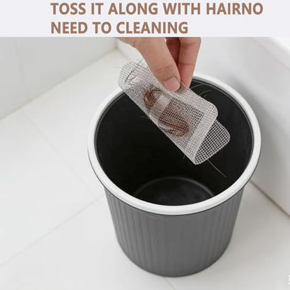Shower Drain Hair Catcher 30 Pack for Disposable Drain Covers