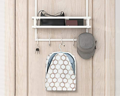 SheeChung Small Ironing Board 30"Lx12"W,Tabletop Iron Board with Mesh Metal - style: Hexagon-30X12