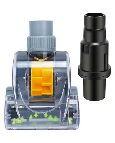 Upgraded Pet Hair Power Brush Attachment for Shark Navigator NV350 NV351 - color: 1 brush head + 1 adapter