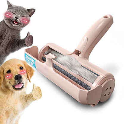 DELOMO Pet Hair Remover Roller, Reusable Lint Roller for Dog and Cat Hair - color: D: Pink（gift Choice）