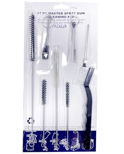 21 Pcs Nylon Mini Cleaning Brush Set Metal Straws Air Brush for Home Household Use Humming Bird Feeders Coffee Machine Tubing Pipe Cleaner Nozzle