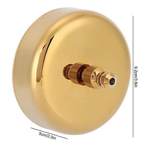 Retractable Clothesline, 304 Stainless Steel Heavy Duty Shower Clotheslines, 2.8m Nylon Wall Mounted Telescopic Washing Line with Screws Nuts, Bathroom Clothesline, Gold
