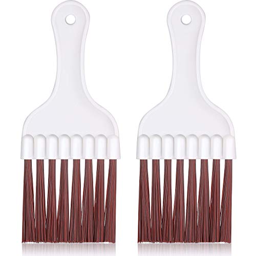 2 Pcs Air Conditioner Condenser Fin Brush Ac Coil Cleaner Brush for Refrigerator Coil(2)