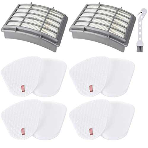 CU512 Filters for Shark Navigator Lift Away Deluxe Upright Vacuum CU520 - color: NV350-2+4 (Grey)