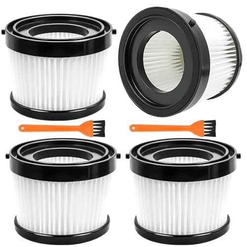 4 Pack DCV501HB DCV5011H Replacement HEPA Filter for DeWalt 20V Vacuum - color: 4 Pack DCV501HB HEPA Filter