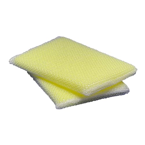 Elite PRO All Purpose Cleaning Pad, 2 Pack, Non Scratch, Dish Sponge, Scrubber, Made in USA. Large Thin Sponge for Kitchen and Household Use. Flexible to Clean Corners and Tight Spaces. - size: 2-Pack