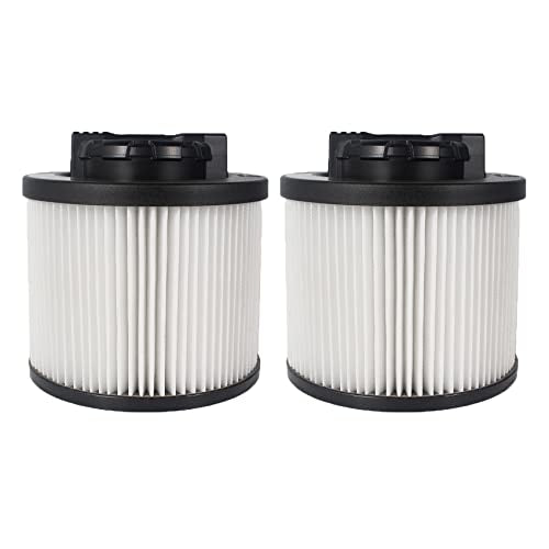 2 Pack DXVC4001 Replacement Filters for DEWALT 4-5 Gallon Wet/Dry Vac - size: 2 Pack DXVC4001