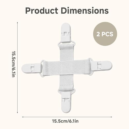 2 Pcs Bed Sheet Detangler, WAD Free Laundry Tool