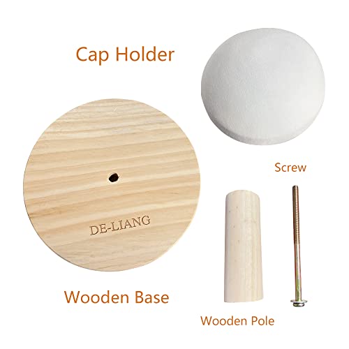 Tailors Ironing Board with Pine Wood Base, Cotton Cover Tailors Point Press Clapper - Protects Garments, Multi Pressing Board for Anywhere You Want - Seams, Collars, Cuffs, Points, Hems - color: White