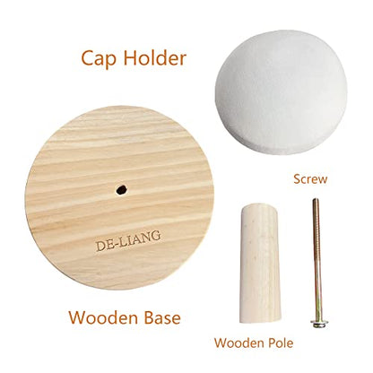 Tailors Ironing Board with Pine Wood Base, Cotton Cover Tailors Point Press Clapper - Protects Garments, Multi Pressing Board for Anywhere You Want - Seams, Collars, Cuffs, Points, Hems - color: White