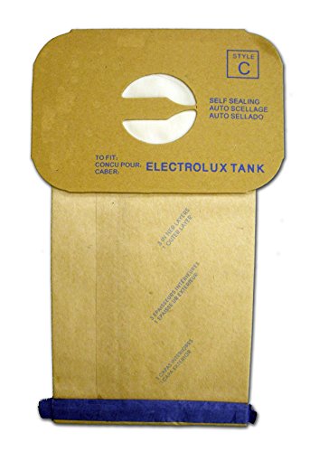 EnviroCare Vacuum Bags for Electrolux Canister - Style C - Generic (Bag of 12)