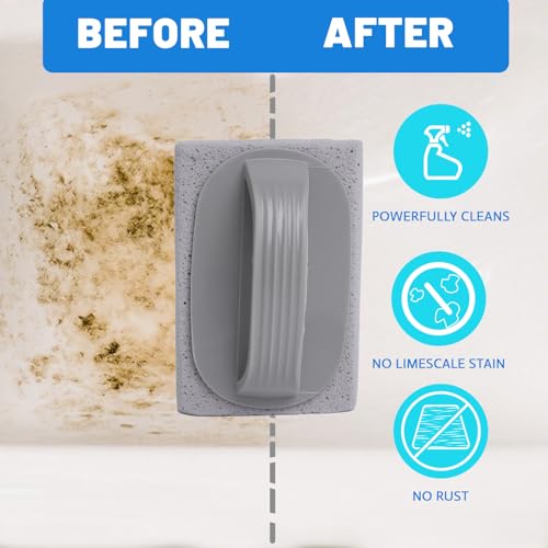 4Pcs Pumice Stone for Cleaning, Pumice Stones for Pool Tile Cleaning