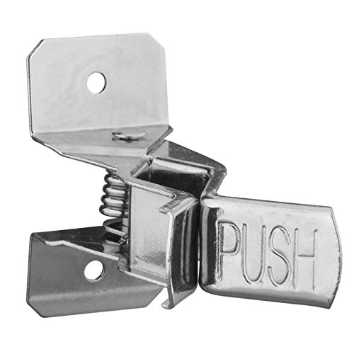Heavy Duty Metal Gaint Spring Grip Clamp Tool Hanger Wall Orgainzer for Garage Closet Brooms and Mops Wall Mount Holder (Pack of 10) - size: Pack of 10