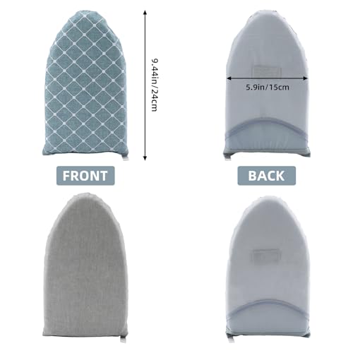 2pcs Garment Steamer Ironing Glove with Finger Loop,Anti Steam Heat Resistant Glove Garments Steamer Mitt, Clothing Steamers Accessories for Clothes