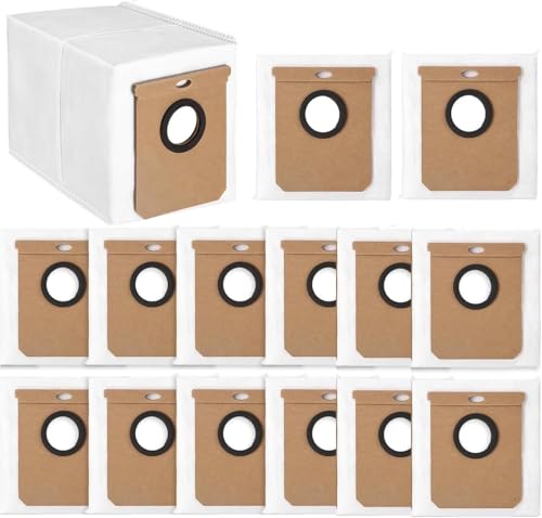 16 Pack 2.5L Large Replacement Dust Bags for Self-Empty Vacuum Dock - style: 16 Pack Dust Bags Replacement