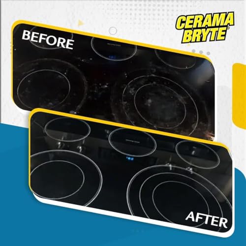 Cerama Bryte Cleaning Pads, Package of 4