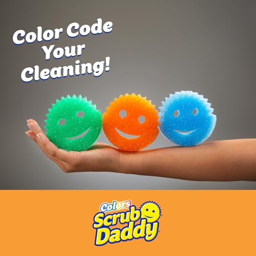 Scrub Daddy Scratch-Free Multipurpose Kitchen Sponges - Bulk Dish Sponges for Kitchen, Bathroom, Household Cleaning & More - Made with BPA-Free Polymer Foam (5 Count) (Pack of 2) - size: 5 Count (Pack of 2)