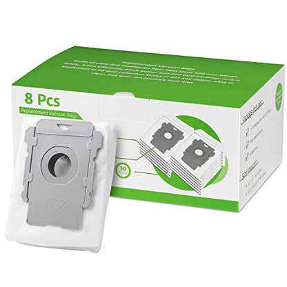 Rowhalf 8 Pack Vacuum Bags for iRobot Roomba i/j/s Series & 100-700 Combo - size: 8 Pack