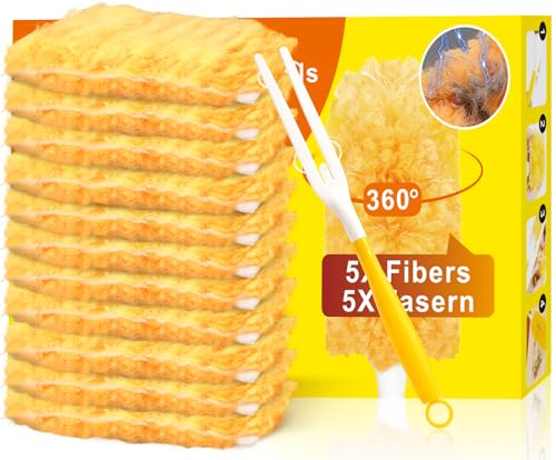 30 Count Heavy Duty Duster Refills for Swiffer, Multisurface 360° Dusters