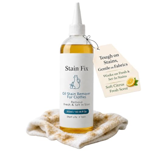 Oil & Grease Stain Remover for Clothes (10.14oz) – For Laundry