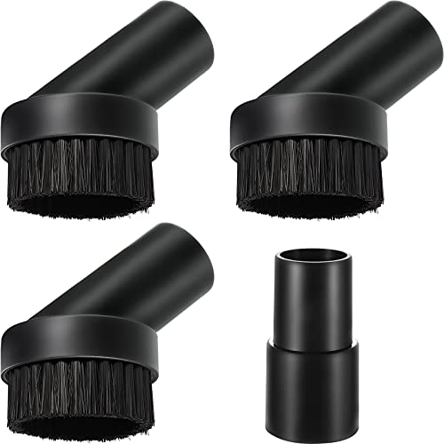 Honoson 3 Pcs 25 mm Vacuum Brush Attachment Round Dust Brush, PP Material