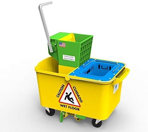 Eco-Bucket, Mop Bucket, Clean Mopping System, Mop Bucket with Wringer
